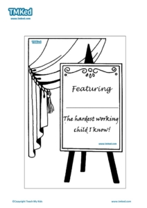 Teacher Resources, Certificates for kids, free homeschool worksheets, Worksheets for kids - hard working certificate