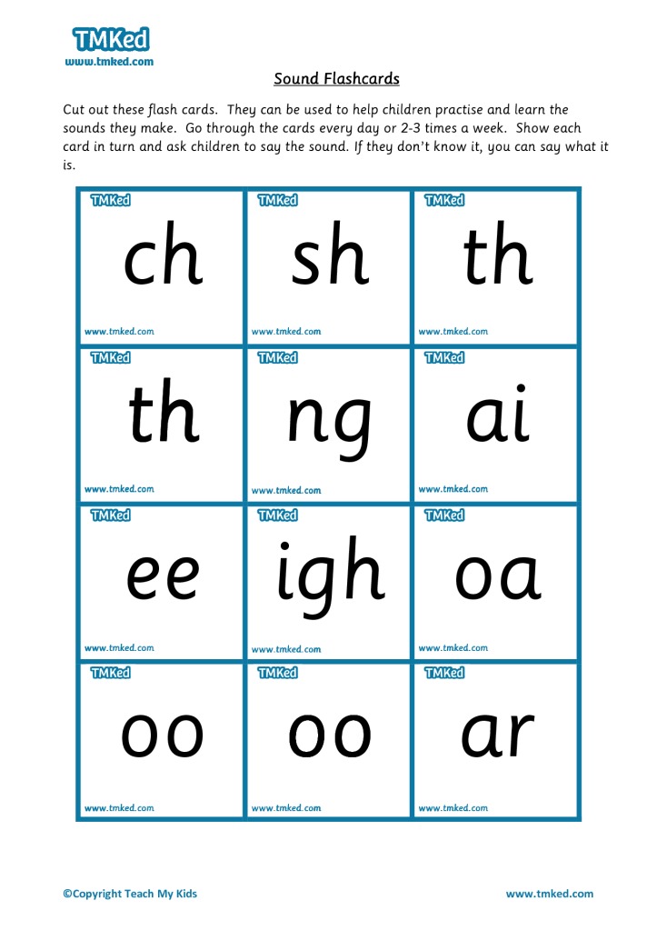 Phonics Flashcards Printable Pdf Free