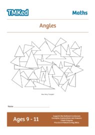 Worksheets for kids - angles 9-11