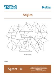 Worksheets for kids - angles 9-11