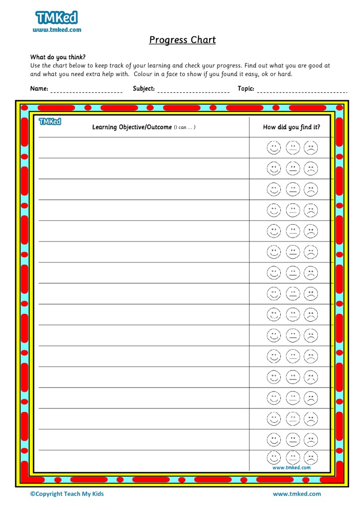 Colors Charts for Kids and Classroom - Your Home Teacher