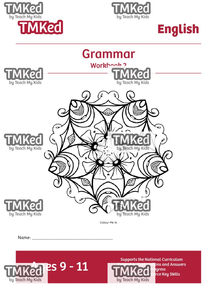 grammar workbook 2, 9-11 years old