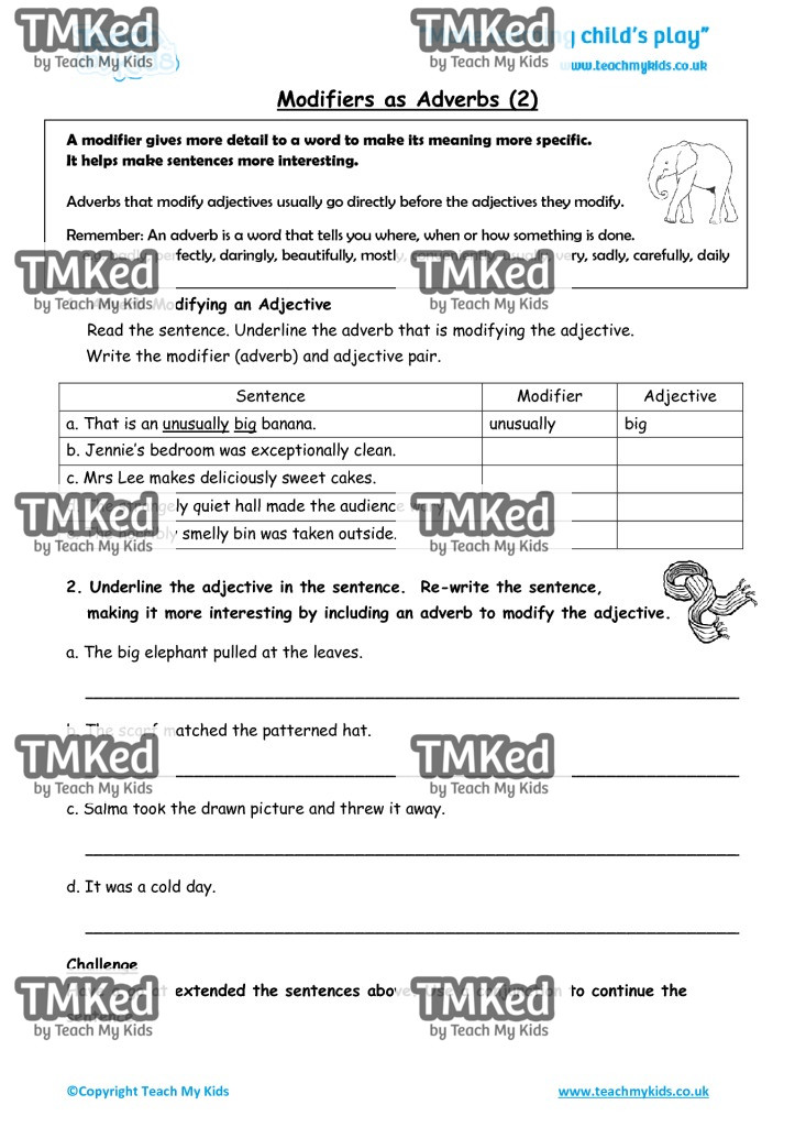 Worksheets for kids - modifiers_as_adverbs_2_2