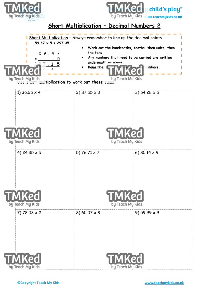Worksheets for kids - short_multiplication_-_decimal_numbers_2