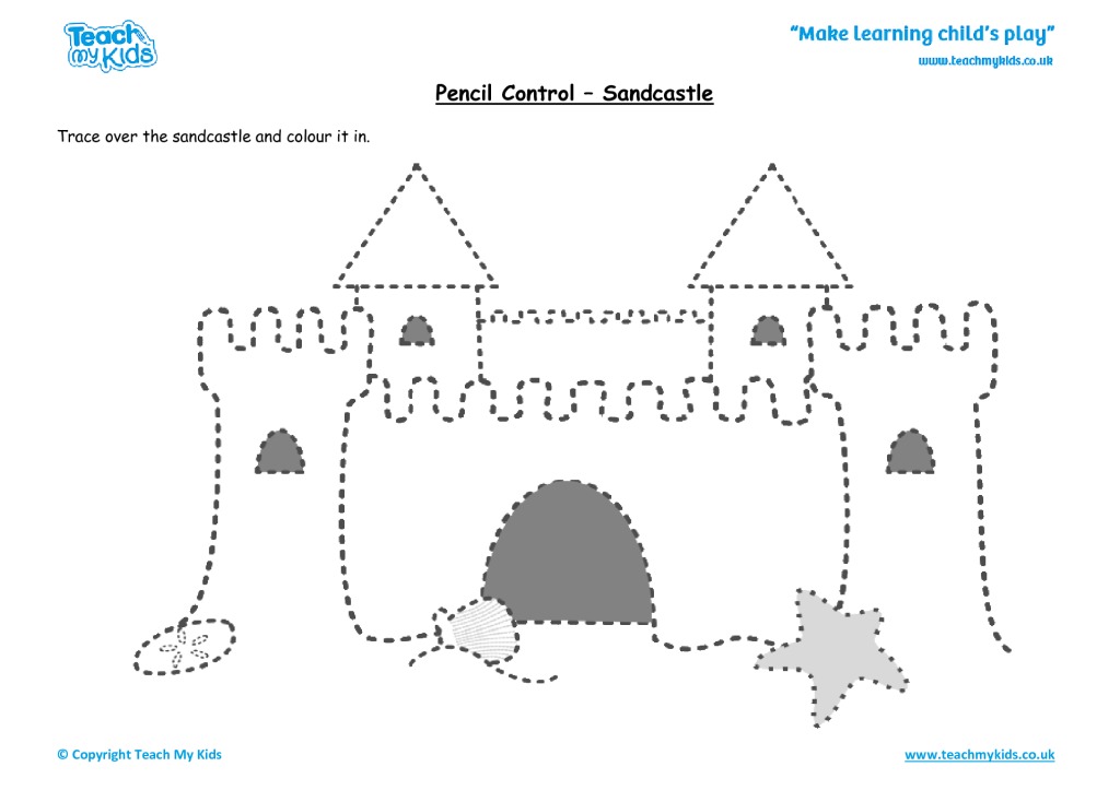 pencil control sandcastle tmk education