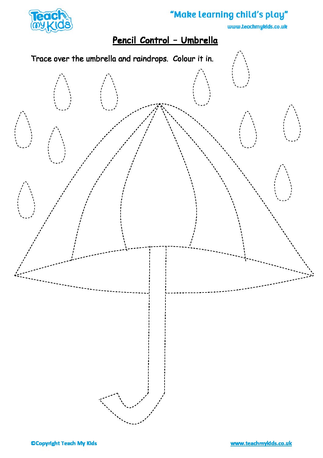 Pencil Control - Umbrella - Image 2