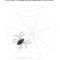 Worksheets for kids - numbers_to_15,_spiders_web