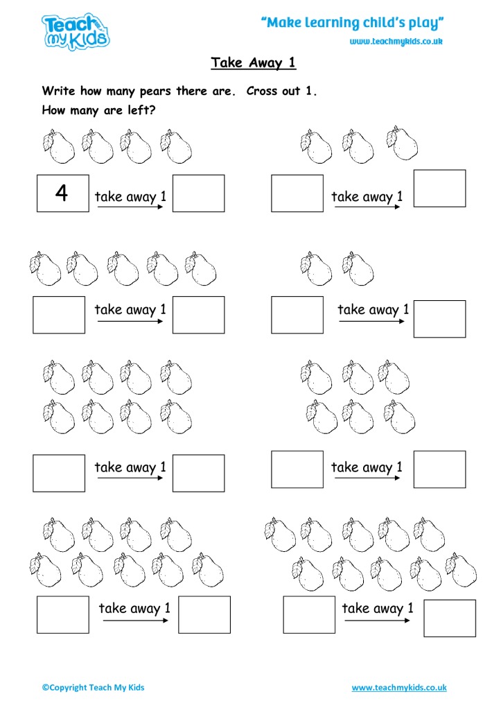 take-away-from-10-worksheet-for-kindergarten-1st-grade-lesson-planet-english-teaching