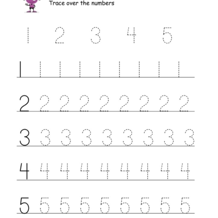 Practise Writing Numbers - 5 - TMK Education