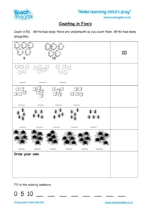 Counting in 5’s - TMK Education
