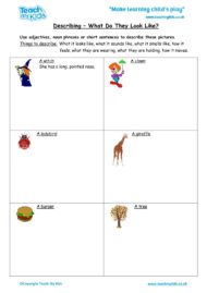 Worksheets for kids - describing_-_what_do_they_look_like