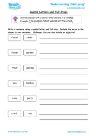 Capital Letters and Punctuation Pack: KS1 Year 1 and 2
