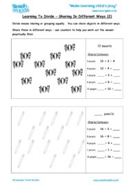 Worksheets for kids - learning-to-divide-sharing-in-diff-ways-2