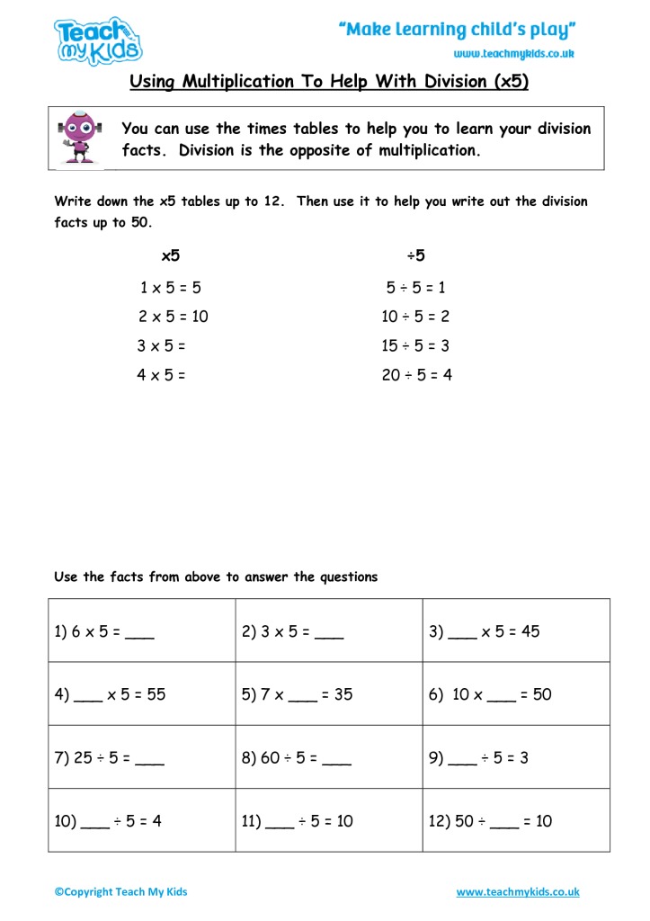 using-multiplication-to-help-with-division-x5-tmk-education
