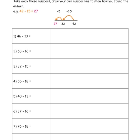 Take Away by Partitioning Numbers Under 100 (1) - TMK Education