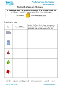 Worksheets for kids - finding_2d_shapes_on_3d_shapes