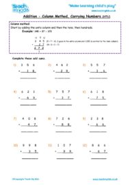 Worksheets for kids - addition,_column_carrying_numbers_htu