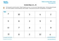 Worksheets for kids - division-bingo-34
