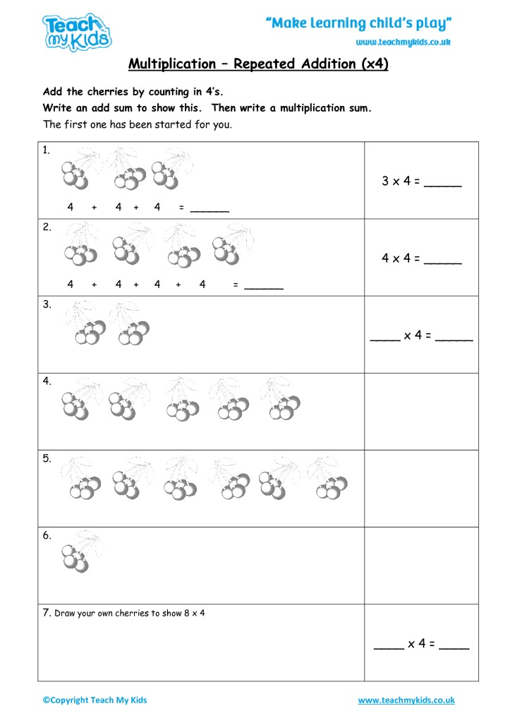 multiplication arrays and repeated addition worksheets math monks - 2nd grade multiplication as repeated addition worksheets kidsworksheetfun | 2nd grade repeated addition multiplication worksheets