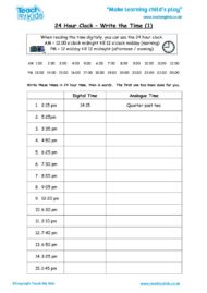 Worksheets for kids - 24_hour_clock_-_write_the_time_1