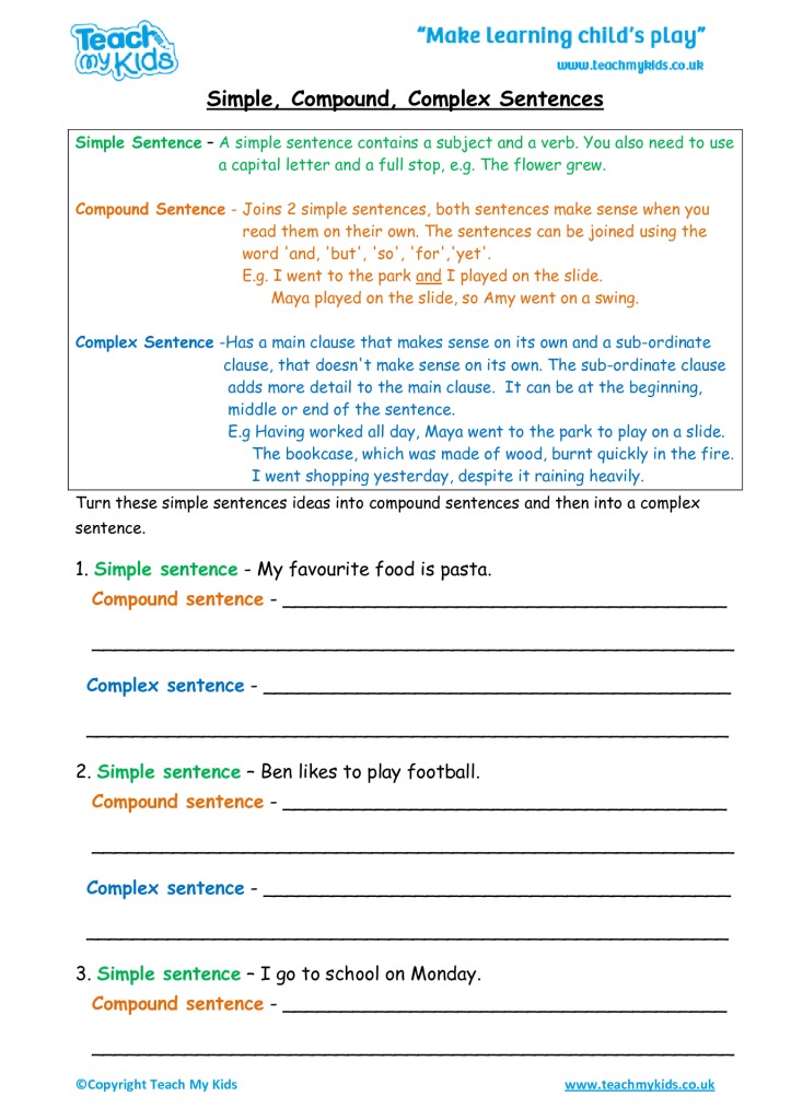 compound-complex-sentence-worksheet