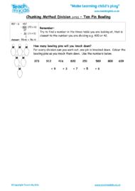 Worksheets for kids - chunking-method-division-htu-ten-pin-bowling