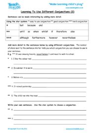 Worksheets for kids - learning_to_use_different_conjunctions_2