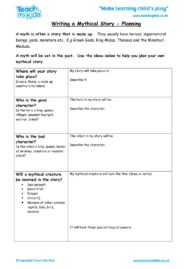 Writing Fiction Pack: KS2 Year 5 and 6
