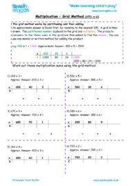 Worksheets for kids - multiplication-grid_method-htu_x_u