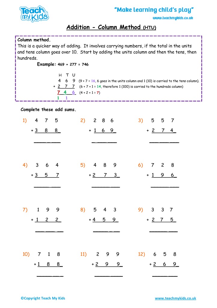 Number And Place Value Maths Worksheets For Year 2 Age 6 7 Math Worksheet Math Place Values