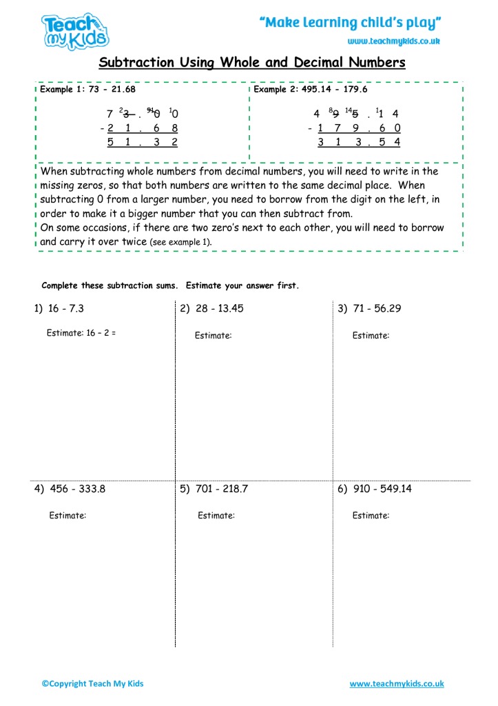 subtract-whole-number-and-decimal-less-than-10-missing-numbers-math-worksheets-splashlearn
